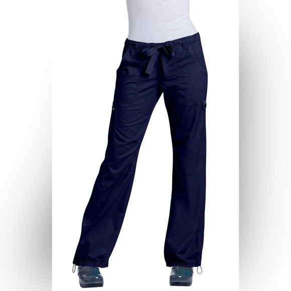Koi Lindsey Scrub Pants in Navy Blue - Size 2X Petite - Picture 1 of 13